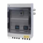 CABUR - Quadro di stringa DC/AC trifase, 2IN/2OUT 600V 25A MGT. 16A 3P+N.