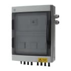 CABUR - Quadro stringa DC/AC monofase 25A, 2 stringhe/uscite 600V.