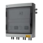 CABUR - Quadro di stringa DC/AC trifase, 2_in/2_out 1000V 10A 20A 0.3A.