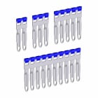 CABUR - PTP/4/30/B PONTE A PETTINE BLU 30 POLI PTP0430B