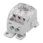 CABUR - Morsettiera 1P-160A-6F a 9 fori. QBLOK1P160