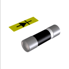 CABUR - SFR.4/I3A INSERTO CON DIODO 3A Cartuccia 5x20mm