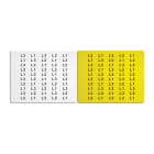 CABUR - TA128AY TARG. ADESIVA GIALLA 12X8 TA128AY