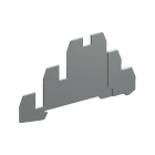 CABUR - TLD/PI/GR PIASTRINA INTERMEDIA GRIGIA