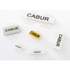 CABUR - Tubetto fascettabile in PVC 35x9mm trasparente asolato per TA359W.