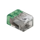 CABUR - Morsetto a molla volante 2 poli 2.5mm2 per scatole di derivazioneUC02M Connettore volante 2 poli 2.5mmq.