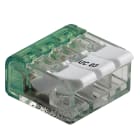 CABUR - Connet. a molla volante 3 cavi 0.2-4mm2 per scatole derivazione.