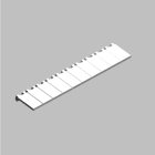 CABUR - Protezione trasparente per serie VPD, 10 poli, copertura codoli. VP502