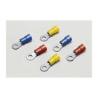CABUR - WPO15035/R Capocorda ad occhiello isolato, passo 1,5mm M3.5, 15mm, rosso.