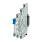 CABUR - Modulo rele elettromeccanico 230VAC SPDT 6A a vite, estraibile