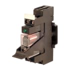 CABUR - Modulo rele elettromeccanico 120V SPDT 12A a vite, estraibile.