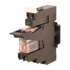 CABUR - Modulo rele elettromeccanico 24VAC DPDT 8A a vite, estraibile.