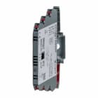 CABUR - Convertitore PT100 2-fili/ uscita 0-10V, 0-20mA, 4-20mA, 3-vie.