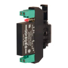 CABUR - Modulo rele optoisolato 1 canale 5-24Vdc/240Vac 4A a vite, non estraibile.
