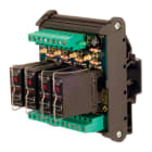 CABUR - R42S24 Modulo 4 Opto 24V/5-50Vdc 2,5A 4 Rele Optoisolati 24Vdc/2A Estraibile