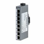 CABUR - Switch Ethernet Fast 8 porte 10/100Mbps slim, non gestito.