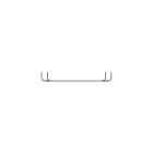CABUR - AFO 2/2+2 Morsetto Passante Spina Piatta Colore Beige