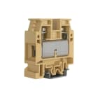 CABUR - Morsetto passante 50mm2, 1-piano, beige, serie CBD.