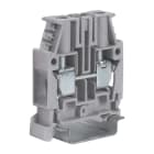 CABUR - Morsetto passante 10mm2, 1-piano, grigio.