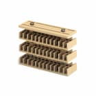 CABUR - Morsettiera 1+1 a spina piatta senza piastrina CF100