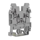 CABUR - Morsetto ripartitore 2.5mm2, 2+2, 1 piano, beige.