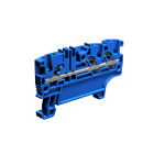 CABUR - EFC Morsetto passante 2.5mm2 1+2, 1-piano, blu.