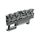 CABUR - EFC Morsetto passante 2+2 2.5mm2, 1-piano, grigio.