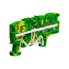 CABUR - Morsetto push-in 4mm2 1+2, 1-piano, di terra EFCE.4/1+2. EFCE410