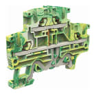 CABUR - Morsetto push-in 2.5mm2, 2 piani, di terra. EFDE200