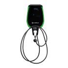 CABUR - Caricabatterie EV Plus da 3.5-7.4kW con custodia e cavo integrato.