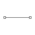CABUR - Morsetto passante 240mm2, beige.