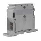 CABUR - Morsetto passante 150mm2, fissaggio a pannello, colore beige.