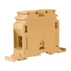 CABUR - Morsetto passante 70mm2, fissaggio a pannello, colore beige.