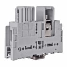 CABUR - Morsetto potenza 150mm2, collegamento cavo/cavo, pannello, grigio.