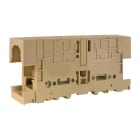 CABUR - Morsetto di potenza 240mm2, collegamento barra/barra, senza coperture, da pannello, colore beige.