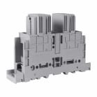 CABUR - Morsetto potenza 240mm2, collegamento cavo/cavo, pannello, grigio.