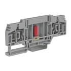 CABUR - Morsetto sezionabile 6mm2 per circuiti di misura, grigio.