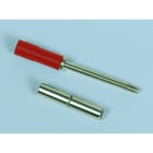 CABUR - HSCB 6 CP colore rosso Vite e colonnina per PAR.ROSSA