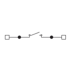 CABUR - Morsetto sezionatore a molla 6mm2 per circuiti voltmetrici, colore grigio. HB210GR