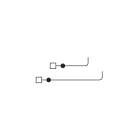 CABUR - Morsetto a molla 1.5mm2, 2 piani, grigio per connettore estraibile.
