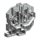 CABUR - Morsetto a molla 2.5mm2, 1 piano, blu, per guida TH15.