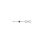 CABUR - Morsetto a molla 2.5mm2, 2 uscite, colore blu, per HVPC.2.