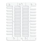 CABUR - Tessera rigida per tubetto 4x18mm ABS giallo per SmartPrint-Plus. NUT18YS