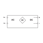 CABUR - Alimentatore filtrato non stabilizzato 12-24Vac / 12-24Vdc max. 6A.