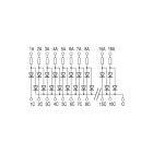 CABUR - Modulo prova LED 8 canali, comune negativo. XCLT08AC