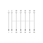 CABUR - CPC26M MODULO FLAT 26 POLI SLIM XCPC26M