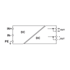 CABUR - Convertitore DC/DC 110V 24V 10A.
