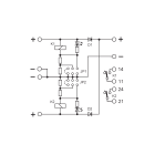CABUR - Modulo ridondanza diodi 12-24-48V 2x15A. XCSBD