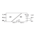 CABUR - CSC120B ALIMENT +CARICABATTERIE.12V 5A XCSC120B