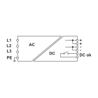 CABUR - Alimentatore trifase 400-500Vac / uscita 24Vdc 40A.